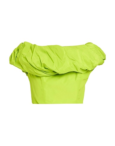 PINKO Top Lime green 100% Polyester