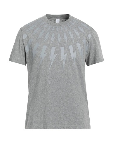 NEIL BARRETT T-shirt Grey 100% Cotton