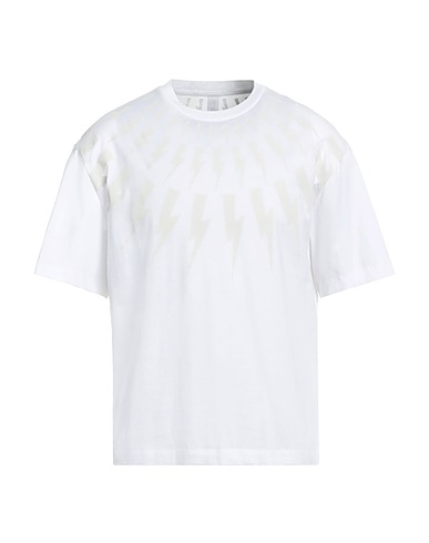 NEIL BARRETT T-shirt Blanc 100% Coton