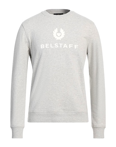 BELSTAFF Felpa Grigio chiaro 100% Cotone, Elastan