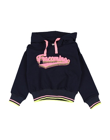 FRACOMINA MINI Sweatshirt Midnight blue 95% Cotton, 5% Elastane
