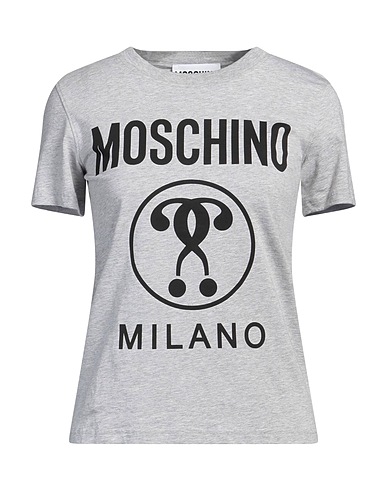 MOSCHINO T-shirt COUTURE Light grey 100% Cotton