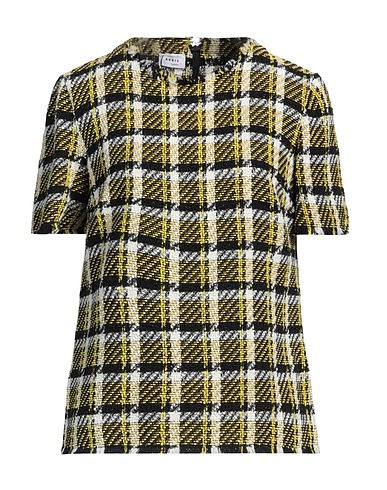 AKRIS Top Amarillo 52% Algodón, 24% Poliéster, 22% Poliacrílico, 2% Viscosa