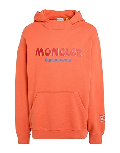 MONCLER x SALEHE BEMBURY Hooded sweatshirt Orange 100% Cotton