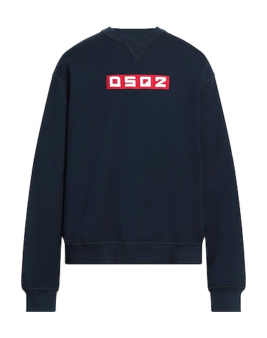 DSQUARED2 Sweatshirt BLU NAVY 100% Cotton