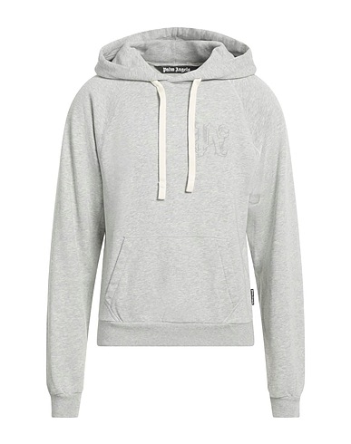 PALM ANGELS Hoodie Grau 100% Baumwolle, Elastan
