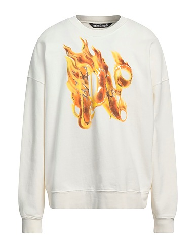 PALM ANGELS Sweatshirt Off white 100% Cotton