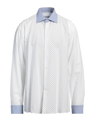 ETRO Patterned shirt White 100% Cotton