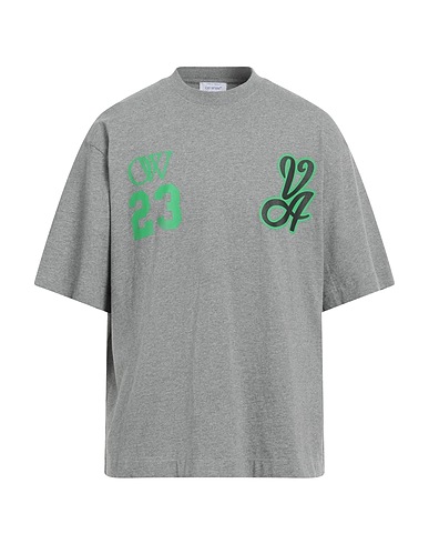 OFF-WHITE™ Ｔシャツ ライトグレー コットン 100% / ポリウレタン