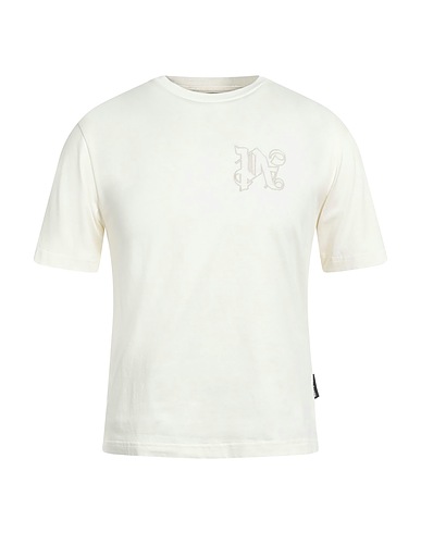 PALM ANGELS T-shirt Ivory 100% Cotton, Polyester