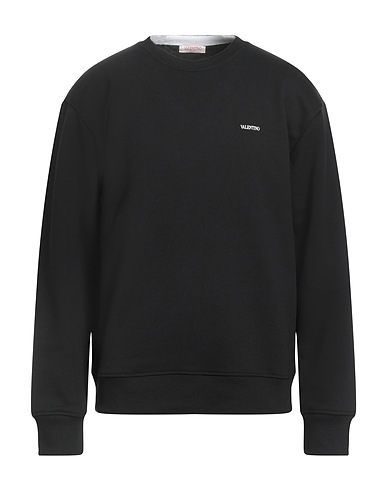 VALENTINO GARAVANI Sweatshirt Black 100% Cotton, Elastane