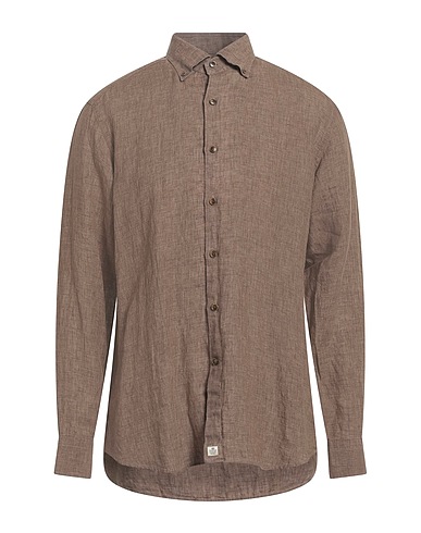 SONRISA Linen shirt Brown 100% Linen