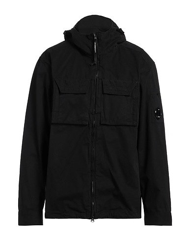 C.P. COMPANY Solid color shirt Black 100% Cotton