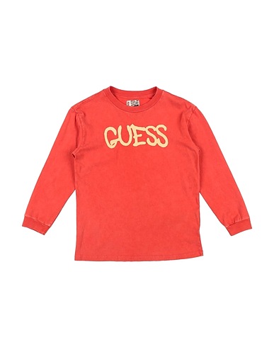 GUESS T-shirt Rust 100% Cotton