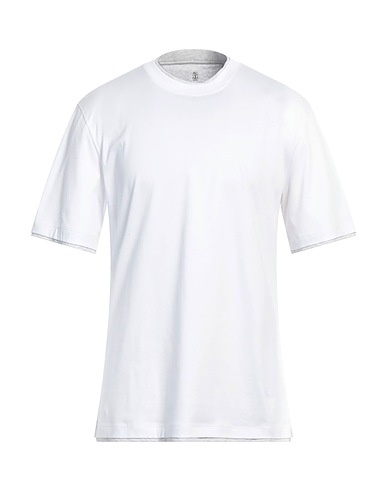 BRUNELLO CUCINELLI T-shirt White 100% Cotton