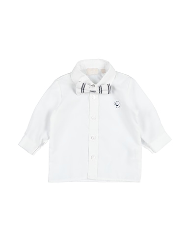 LALALÙ Однотонная рубашка \ 65% Полиэстер, 35% Хлопок