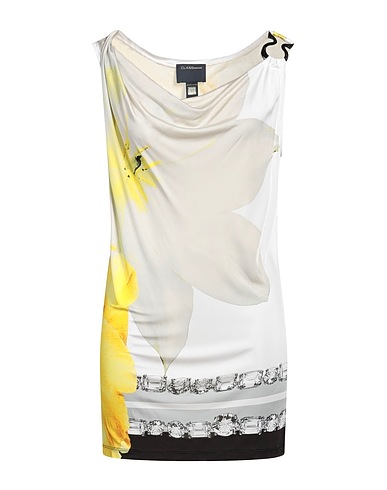 CAVALLI CLASS Top Yellow 100% Viscose