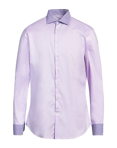 ETRO Patterned shirt Lilac 100% Cotton