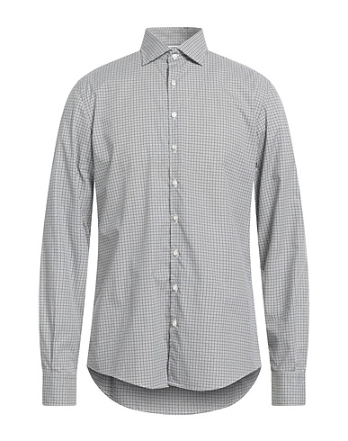 G.P. BELLINI Camicia fantasia Nero 100% Cotone