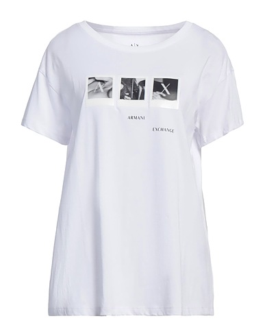 ARMANI EXCHANGE T-shirt Blanc 100% Coton