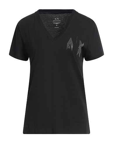 ARMANI EXCHANGE T-shirt Black 100% Cotton