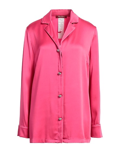 MAX MARA STUDIO Camicie e bluse tinta unita Fucsia 71% Acetato, 29% Viscosa