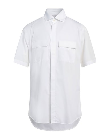 LOW BRAND Solid colour shirt 100% Cotton