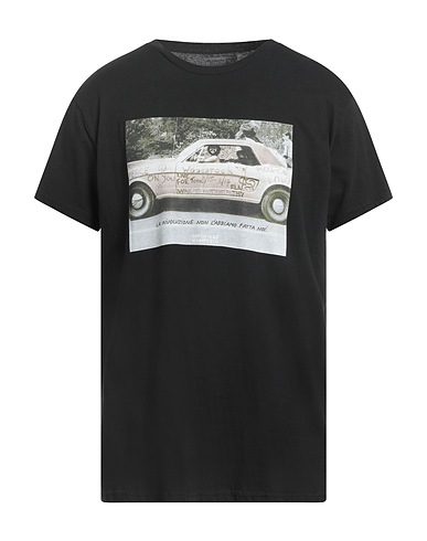 MESSAGERIE T-Shirt Schwarz 100% Organische Baumwolle
