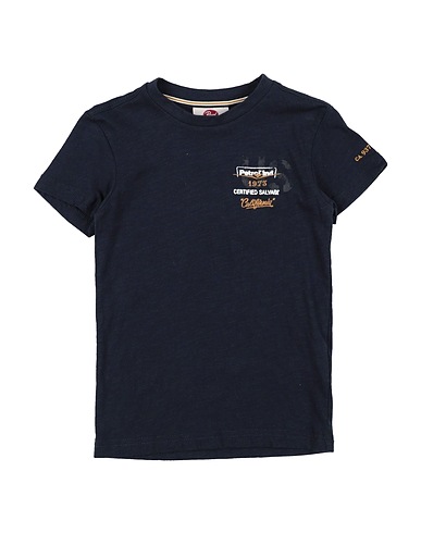 PETROL INDUSTRIES Co. T-shirt Midnight blue 100% Cotton