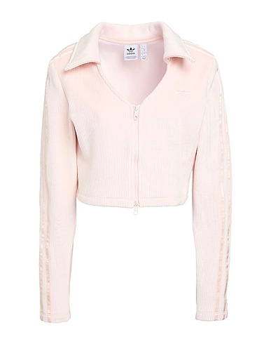 ADIDAS ORIGINALS Sweatshirt RIB CRDIGN
 Light pink 94% Recycled polyester, 6% Elastane