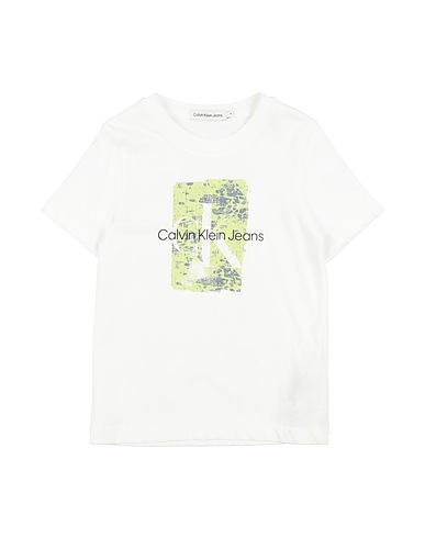 CALVIN KLEIN JEANS T-shirt White 100% Cotton
