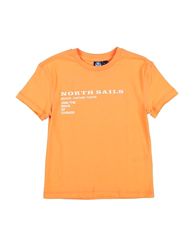NORTH SAILS T-shirt MANDARINO 100% Cotone