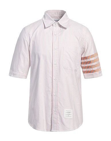 THOM BROWNE Striped shirt 100% Cotton, Silk