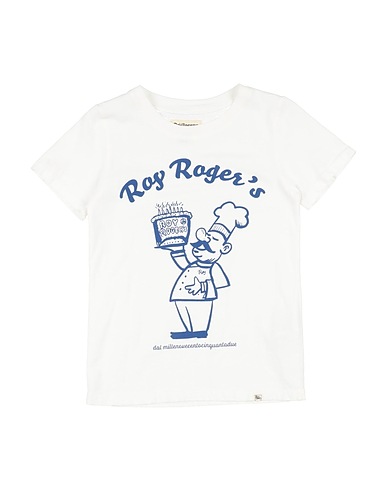 ROŸ ROGER'S T-shirt White 100% Cotton