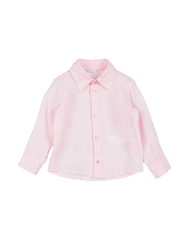 U+É Solid colour shirts & blouses Light pink 100% Linen