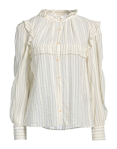 MARANT ÉTOILE Striped shirt Ivory 100% Cotton