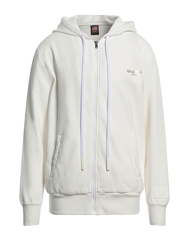 AUTRY Hooded track jacket  White 100% Cotton