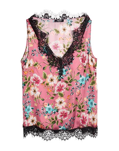 LIU •JO Top Antique rose 100% Polyester, Polyamide