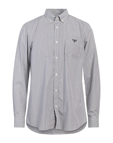 BARBOUR Striped shirt Lead 100% Cotton