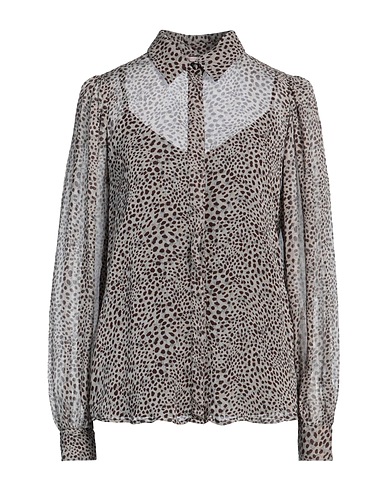 LIU •JO Patterned shirts & blouses Grey 100% Viscose