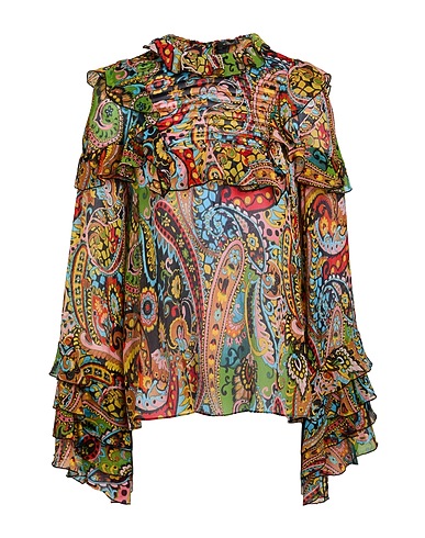 ETRO Silk top Black 100% Silk