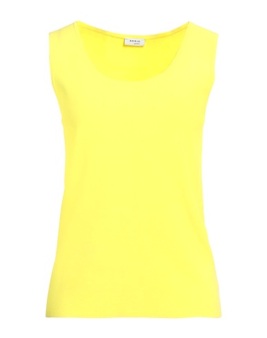 AKRIS Top Yellow 83% Viscose, 17% Polyester