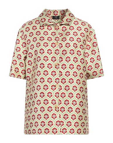 ETRO Floral shirts & blouses Sky blue 69% Polyester, 31% Silk