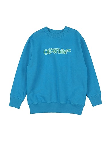 OFF-WHITE™ KIDS Sweatshirt Azure 98% Cotton, 2% Elastane