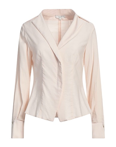 VINCE. Top Cream 87% Viscose, 13% Polyamide