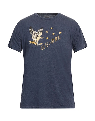 RRL by RALPH LAUREN 티셔츠 네이비 60% 코튼, 40% 폴리에스테르