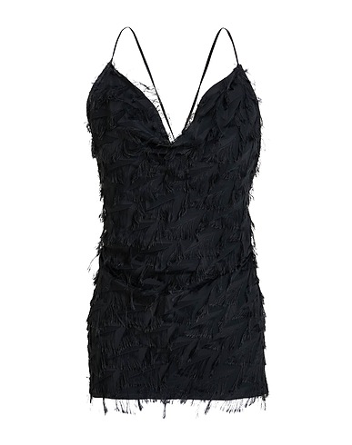 MSGM Camisole Nero 73% Acetato, 27% Viscosa