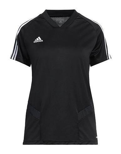 ADIDAS T-shirt Black 51% Polyester, 49% Recycled polyester