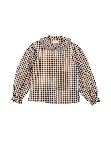 TOCOTO VINTAGE Patterned shirts & blouses Sand 60% Cotton, 40% Polyester