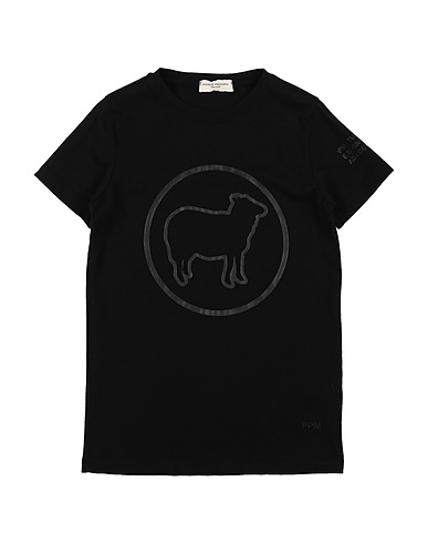 PAOLO PECORA T-shirt Black 100% Cotton